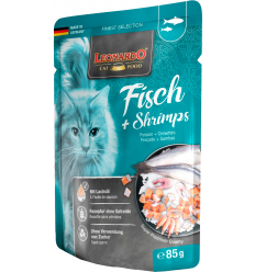 Leonardo Pouch Pescado y Gambas 85 gr. EAN 4002633756336
