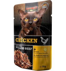 Leonardo Pouch Chicken With Pulled Beef 70 gr