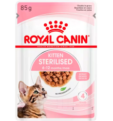 Royal Canin Kitten Sterilised Gravy 85 gr. EAN 9003579007136