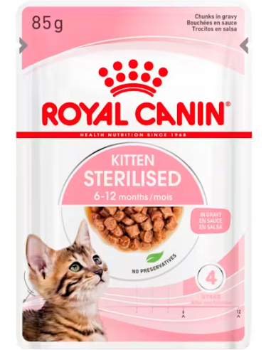 Royal Canin Kitten Sterilised Gravy 85 gr. EAN 9003579007136