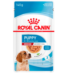 Royal Canin Medium Puppy Gravy 140 gr. 9003579008331