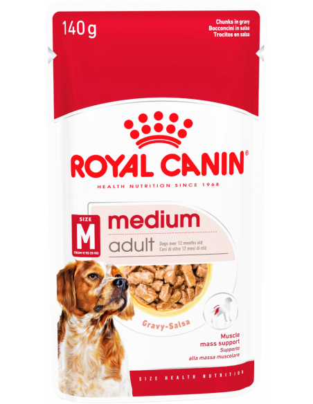 Royal Canin Medium Adult Gravy 140 gr. EAN 9003579008379