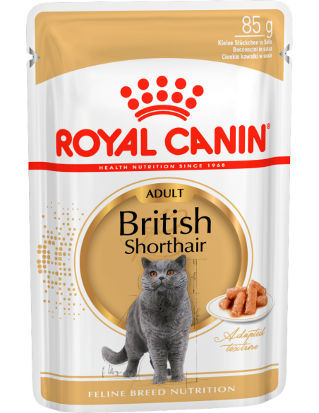 Royal Canin British Shorthair Adult Mousse 85 gr. EAN 9003579001257