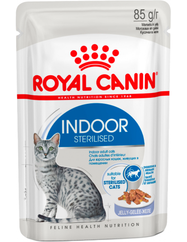 Royal Canin Indoor Sterilised Jelly 85 gr. EAN 9003579013878
