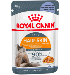 Royal Canin Hair & Skin Care Jelly 85 gr. EAN 9003579311721