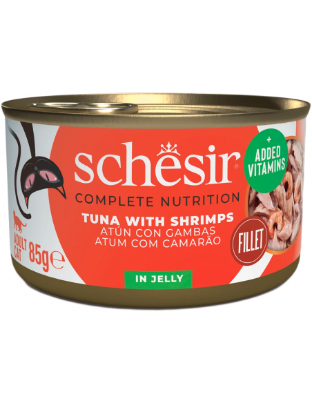 Schesir Cat Atún con Gambas 85 gr 8005852750044