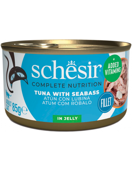 Schesir Cat Atún con Lubina 85 gr. 8005852172761