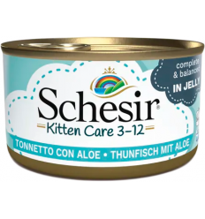 Schesir Cat Kitten Tonyina amb Aloe. 85 gr 8005856750330