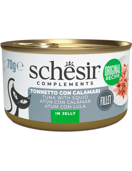 Schesir Cat Tonyina amb Calamars 85 gr 8005852172716