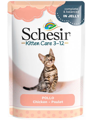 Schesir Cat Kitten Pollastre 85 gr. EAN 8005852171047