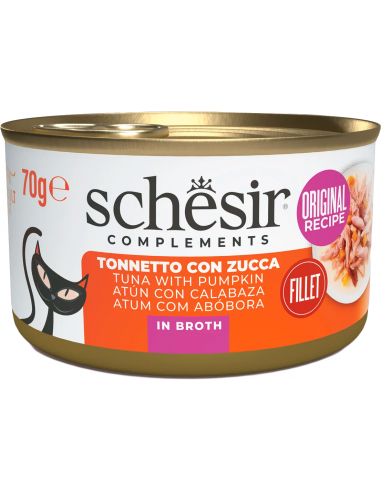 Schesir Cat Atún con Calabaza 70 gr. EAN 8005852615305