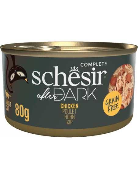 Schesir Cat After Dark Pollastre Paté 80 gr. EAN 8005852212016