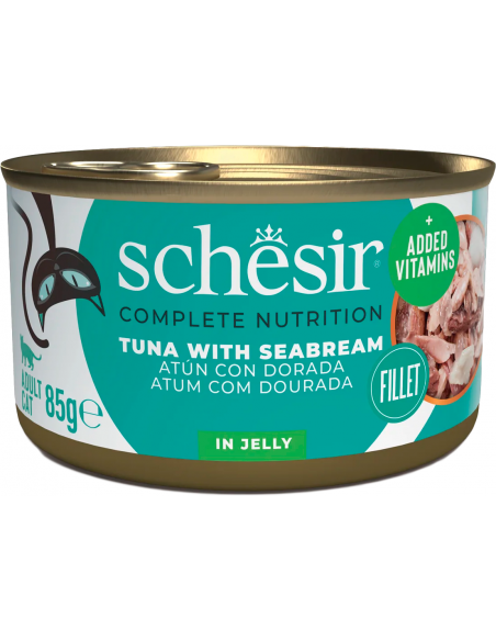 Schesir Cat Atún con Dorada 85 gr. EAN 8005852172747