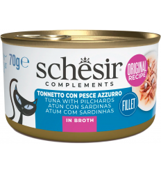 Schesir Cat Tonyina amb Sardines 70 gr. EAN 8005852122339