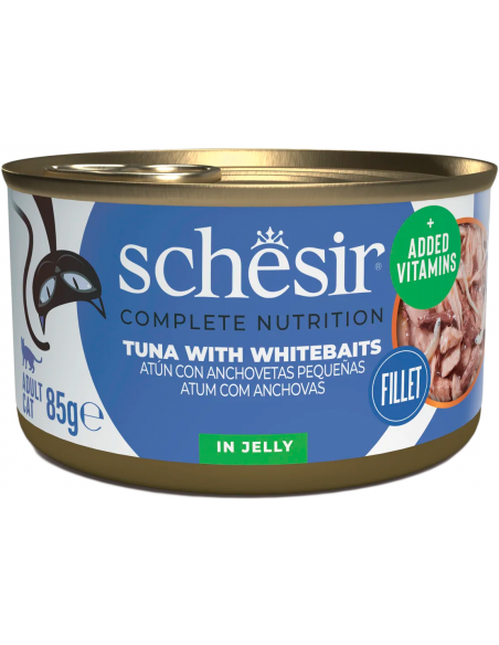 Schesir Cat Tonyina amb Anxovetes 85 gr. EAN 8005852750037