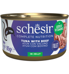 Schesir Cat Tonyina amb Bou 85 gr. EAN 8005852750075