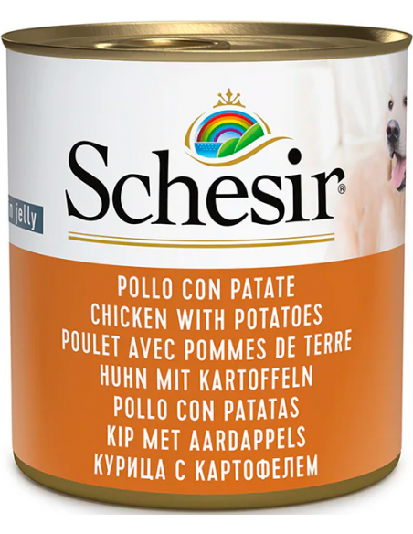 Schesir Dog Pollastre amb Patates 285 gr. EAN 8005852280114