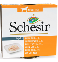 Schesir Dog Pollo con Aloe 150 gr. EAN 8005852712561