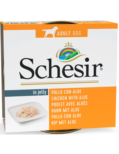 Schesir Dog Pollo con Aloe 150 gr. EAN 8005852712561