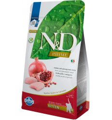 Farmina N&D Grain Free Kitten Pollastre i Magrana. EAN 8010276032584