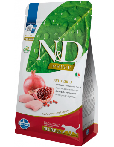 Farmina N&D Neutered Adult Pollastre i Magrana. EAN 8010276032690