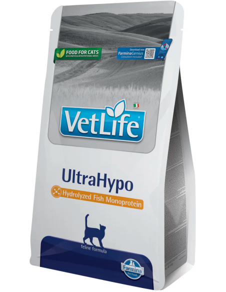 Farmina VetLife Feline UltraHypo. 8010276022523 / 8010276022561 / 8010276031914