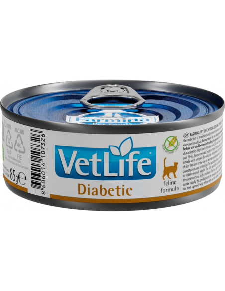Farmina VetLife Feline Diabetic 85 gr. 8606014106459