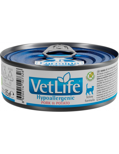 Farmina VetLife Feline Hypoallergenic 85 gr. EAN 8606014107340
