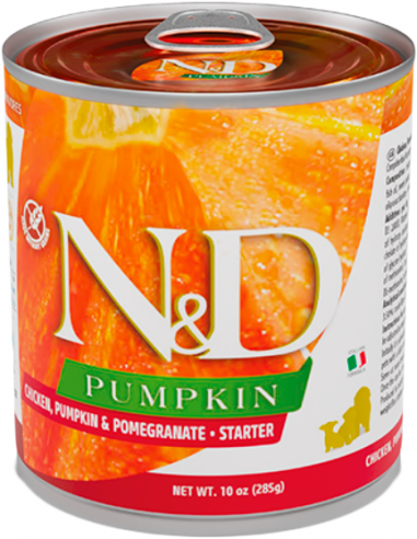 Farmina N&D Starter Puppy Pollo, Calabaza y Granada 285 gr. EAN 8606014105742