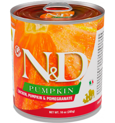 Farmina N&D Adult Pollo, Calabaza y Granada 285 gr. EAN 8606014102567