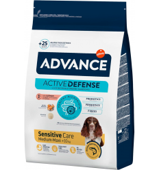 Advance Dog Adult Medium Maxi Sensitive Salmó i Arròs. EAN 8410650173559 / 8410650624839