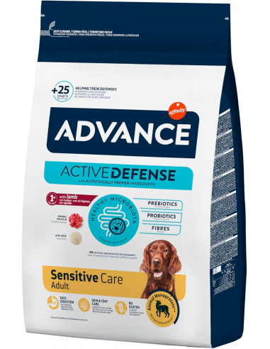 Advance Dog Adult Sensitive Xai i Arròs. EAN 8410650173535