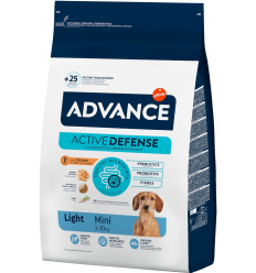 Advance Dog Adult Mini Light Pollastre i Arròs. EAN 8410650150222 / 8410650235301