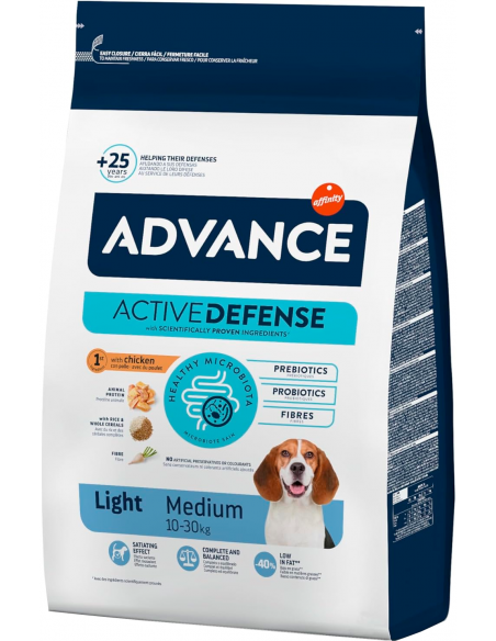 Advance Dog Adult Medium Light Pollo y Arroz