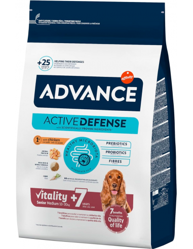 Advance Dog Senior Medium Pollastre i Arròs. EAN 8410650173566