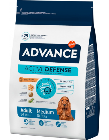 Advance Dog Adult Medium Pollo y Arroz. EAN 8410650172682 / 8410650627588