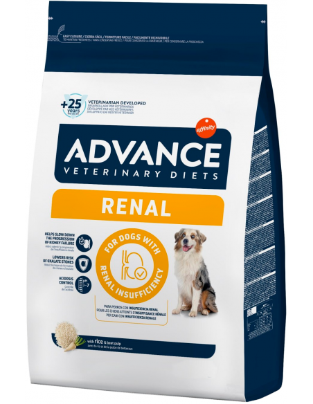 Advance Veterinary Diets Dog Adult Renal 12 kg. 8410650168128