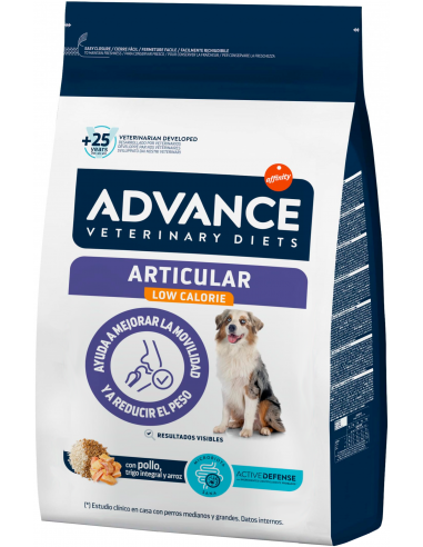 Advance Veterinary Diets Dog Adult Articular Low Calorie. EAN 8410650206448
