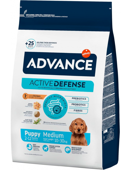 Advance Dog Puppy Medium Pollastre i Arròs