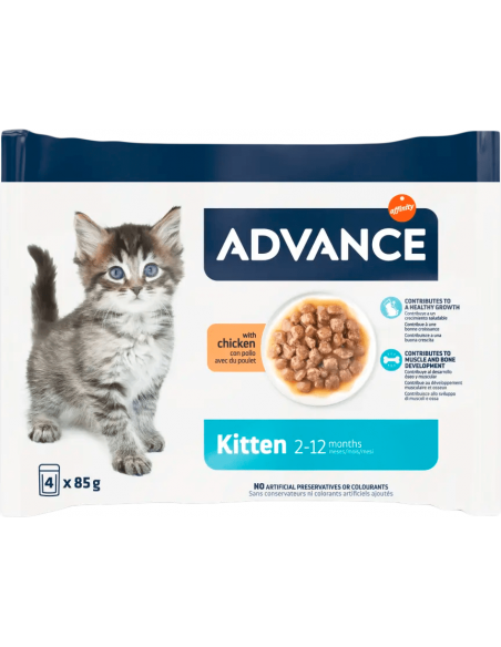 Advance Cat Kitten Pollastre