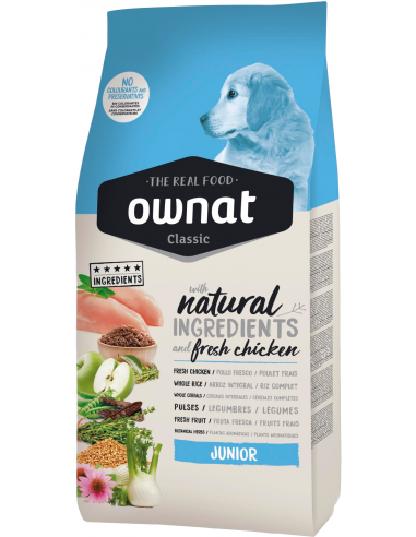 Ownat Classic Junior Pollastre. EAN 8429037014675 / 8429037016020