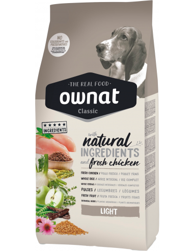 Ownat Classic Light Adult Pollastre. EAN 8429037016150 / 8429037014736