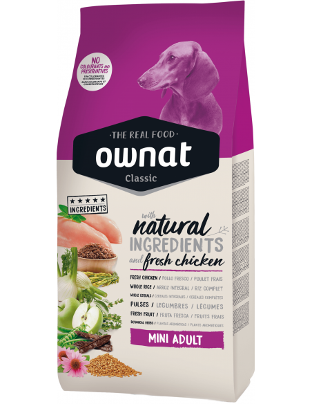 Ownat Classic Mini Adult Pollastre. EAN 8429037016013 / 8429037003006