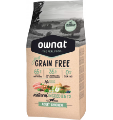 Ownat Dog Adult Grain Free Just Chicken. EAN 8429037016419 / 8429037016426