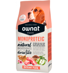 Ownat Classic Adult Monoproteic Iberian Pork. 8429037001606 / 8429037001828