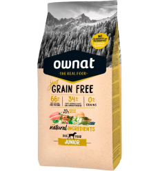 Ownat Dog Junior Grain Free Just. EAN 8429037015092 / 8429037015085