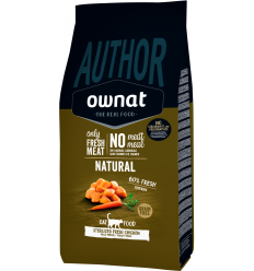 Ownat Cat Adult Author Sterilized Pollo Fresco. EAN 8429037015269 / 8429037015252