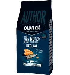 Ownat Cat Adult Author Fresh Oily Fish & Poultry. EAN 8429037015245