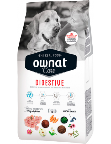 Ownat Dog Care Adult Digestive. EAN 8429037014552
