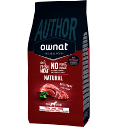 Ownat Dog Author Fresh Lamb & Pork. EAN 8429037015184